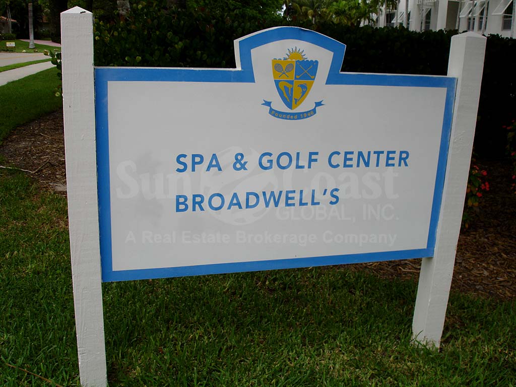 The Naples Beach Hotel and Golf Club Signage